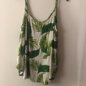 Forever 21 tropical tank top